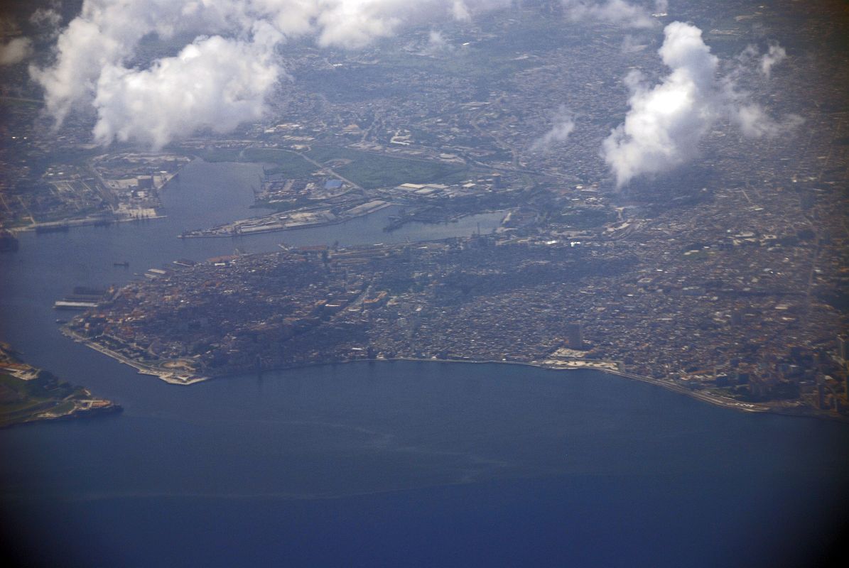 11 Cuba - Havana - View From Airplane